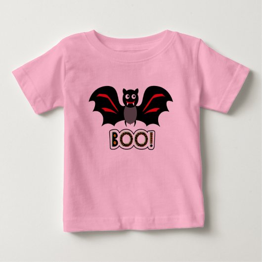 Cute Custom Vampire Bat Boo Halloween peuter (Voorkant)