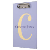 Cute Customized Personal Name Clipboard Klembord (Links)