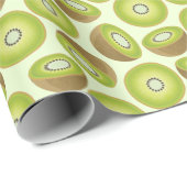 Cute Cut Kiwi Pattern Cadeaupapier (Rol Hoek)