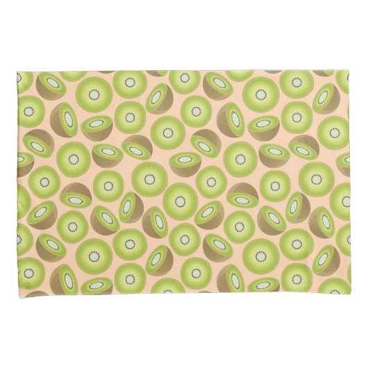 Cute Cut Kiwi Pattern Kussensloop (Voorkant-Rechts)