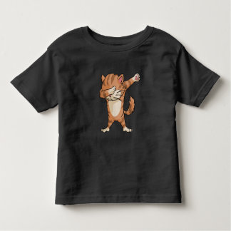 Cute Dab Cat Dabber Dance Kinder Shirts