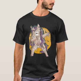 Cute Dabbing Unicorn voor kinderen van halloween G T-shirt