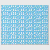 Cute Dachshund Cadeaupapier (Vlak)