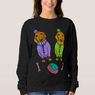 Cute Dachshund Love Trui