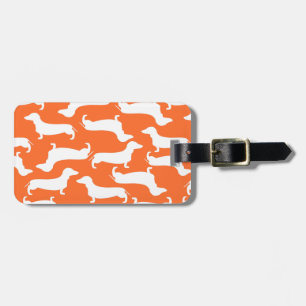 Cute Dachshund Pattern Perfect Gift for Doxie Love Bagagelabel