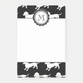 Cute Dachshund Pattern Post-it® Notes (Voorkant)
