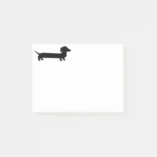 Cute Dachshund Post-it® Notes (Voorkant)