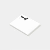 Cute Dachshund Post-it® Notes (Schuin)