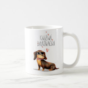 Cute Dachshund Puppy Coffee Mug - Cadeau Amoureux 