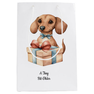 Cute Dachshund Verjaardagsmok A Tiny Bit Older Medium Cadeauzakje