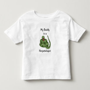 Cute Dad is een Herpetoloog Snake Lover Kinder Shirts