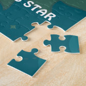 Cute Dad Solar System Star Space Cartoon Legpuzzel (Zijkant)