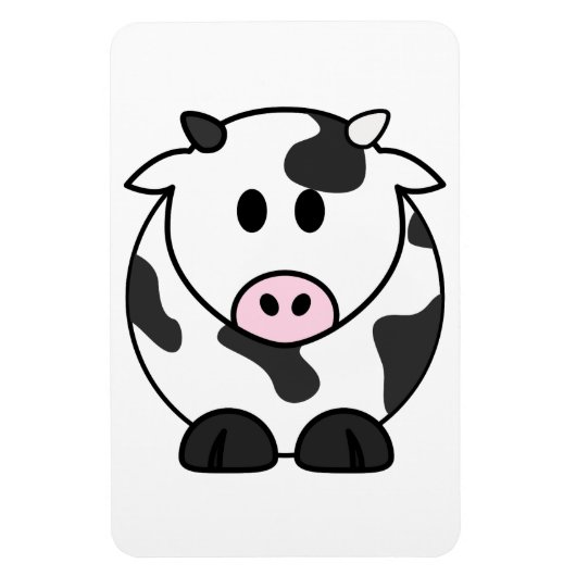 Cute Dairy Koe Magneet (Verticaal)