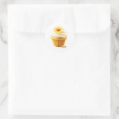 Cute Daisy Cupcake Stickers (Sac)