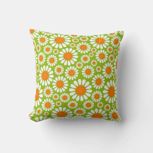 Cute Daisy Flower Floral Pattern Kussen