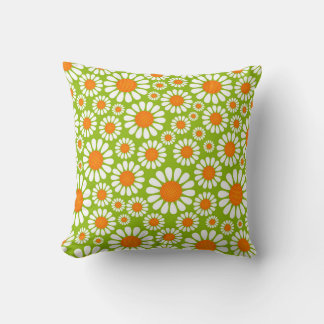 Cute Daisy Flower Floral Pattern Kussen