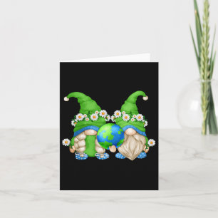 Cute Daisy Flower Hippie Couple voor mam en pap ee Kaart