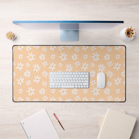 Cute Daisy Flower Pattern Bureaumat (Kantoor 1)
