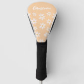 Cute Daisy Flower Pattern Golfheadcover (Voorkant)