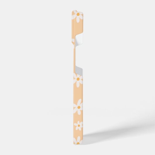 Cute Daisy Flower Pattern iPhone Hoesje (Linkerkant)