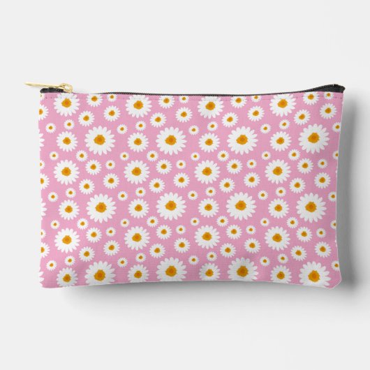 Cute Daisy Flower Pattern On A Pink Etui (Voorkant)