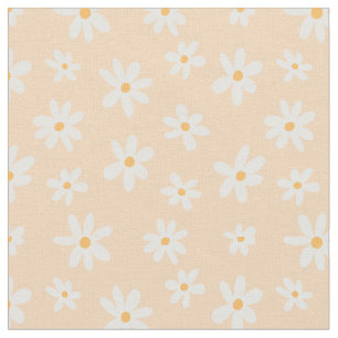 Cute Daisy Flower Pattern Stof