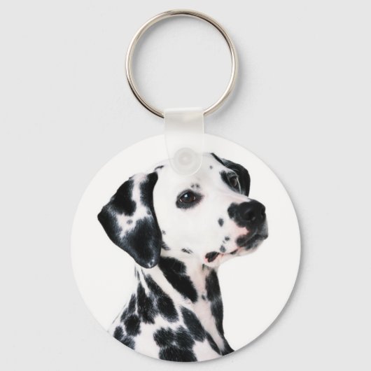 Cute Dalmatian Dog Sleutelhanger (Voorkant)