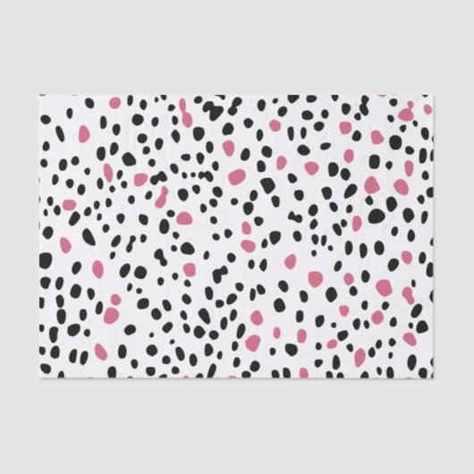 Cute Dalmatian Print Tissue Paper Tissuepapier (Voorkant)