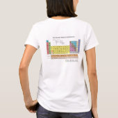 'Cute' damescomedy science t shirt (Achterkant)