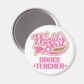 Cute Dance Teacher Magneet (Voorkant / Achterkant)