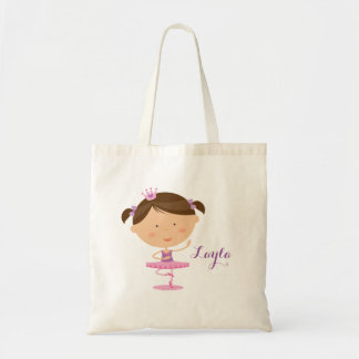 Cute Dancer Ballerina Girl Canvas tas