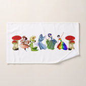 Cute Dancing Girls Bad Handdoek (Handdoek)