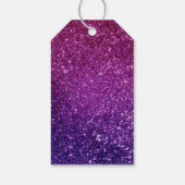 Cute Dancing Unicorns Magical Rainbow Dank u Cadeaulabel (Achterkant)