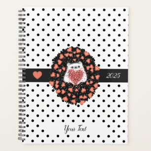 Cute Dandelion Hedgehog Heart 2025