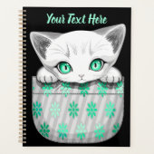 Cute de chat et pointe joueuse à partir d'une poch (Devant)