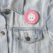 Cute Dead Inside Cookie Ronde Button 5,7 Cm (In situ)