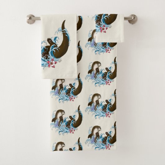 Cute d'eau de la rivière Otter (En situation)