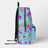 Cute Decora Kei Cherry Patterned Bedrukte Rugzak (Links)
