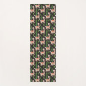 Cute Decorated Llamas Pattern Yogamat (Voorkant)