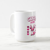 cute deer mug design  (Devant gauche)