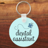 Cute Dental Assistant Sleutelhanger (Voorkant)