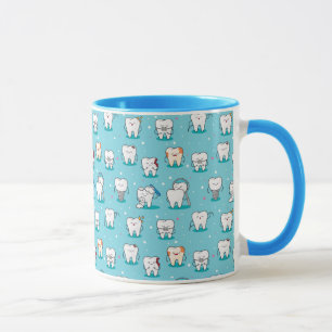 Cute Dental Pattern Mok