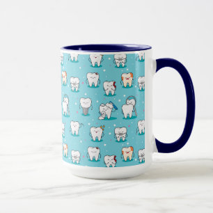 Cute Dental Pattern Mok