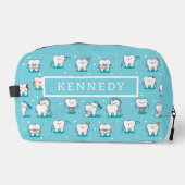Cute Dental Pattern Toilettasje (Voorkant)