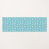 Cute Dental Pattern Yogamat (Voorkant (horizontaal))