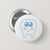 Cute Dental Tooth Ronde Button 5,7 Cm (Voorkant /achterkant)