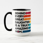 Cute Design Expression text voor Moederdag Mok (Links)