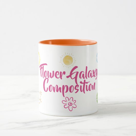 Cute Design of Flower Galaxy Combination Mok (Midden)