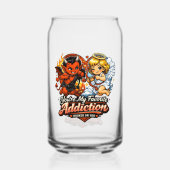 Cute Devil & Angel Valentine Day Love Design (Recto)