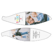 Cute "Deze papa behoort tot" Foto Collage Basketbal (Panelen)